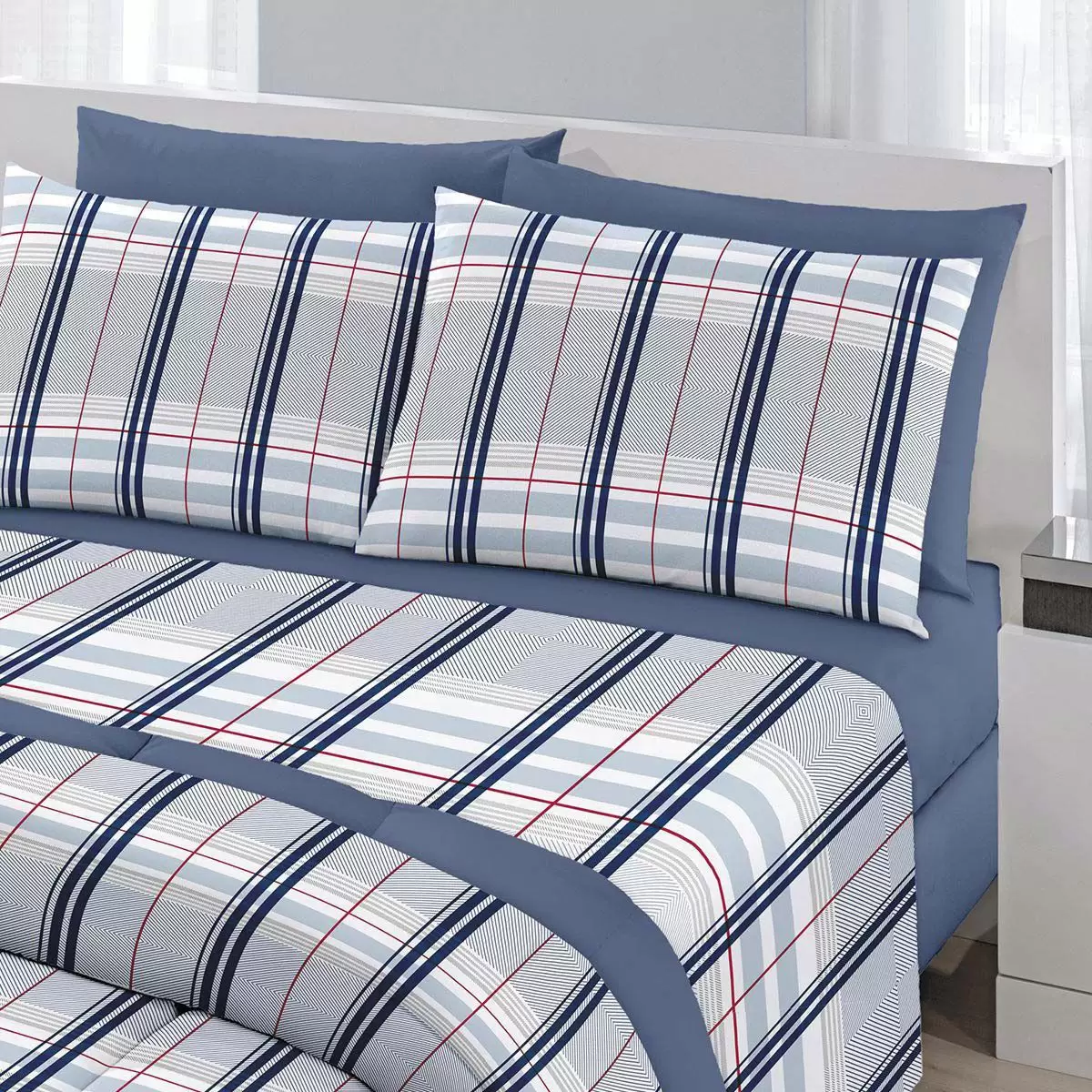 Jogo de Lençol Duplo solteiro Royal Plus ...