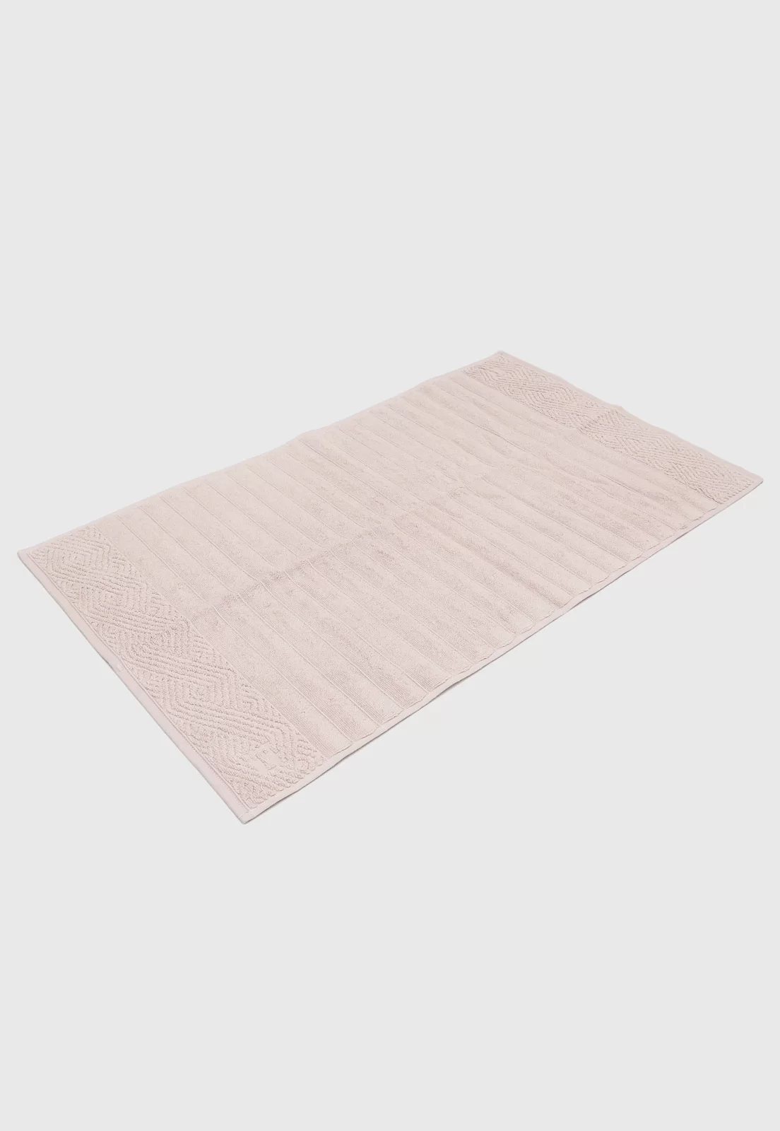 Toalha de Piso Ondulado Soft Rose Trussar...
