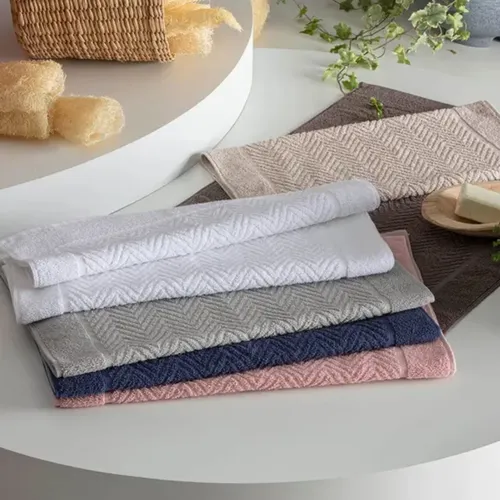 TOALHA PISO MYKONOS BRANCO 50X70 - CORTTEX