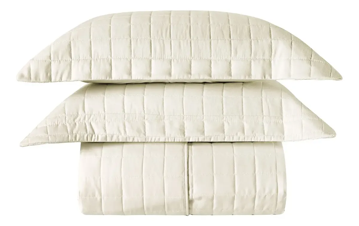 KIT COLCHA MATELASSE KING 300F PEROLA 2, ...
