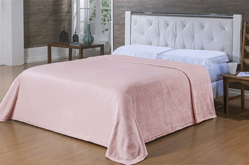 Cobertor King Toque De Seda 240x260 Rose ...